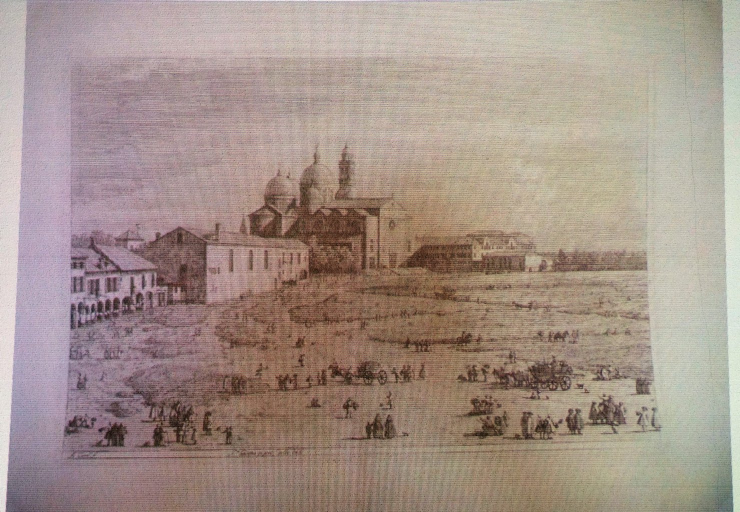 Ein Werk des italienischen Malers Antonio Canaletto (Giovanni Antonio Canal).