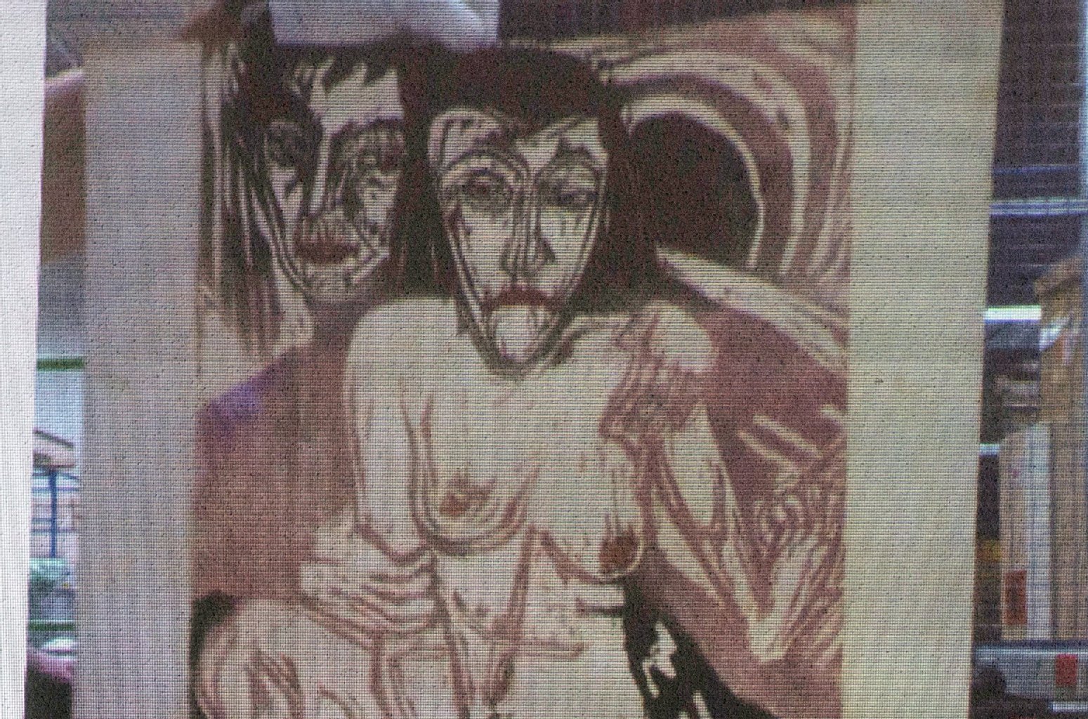 "Melancholisches Mädchen" von Ernst Ludwig Kirchner.