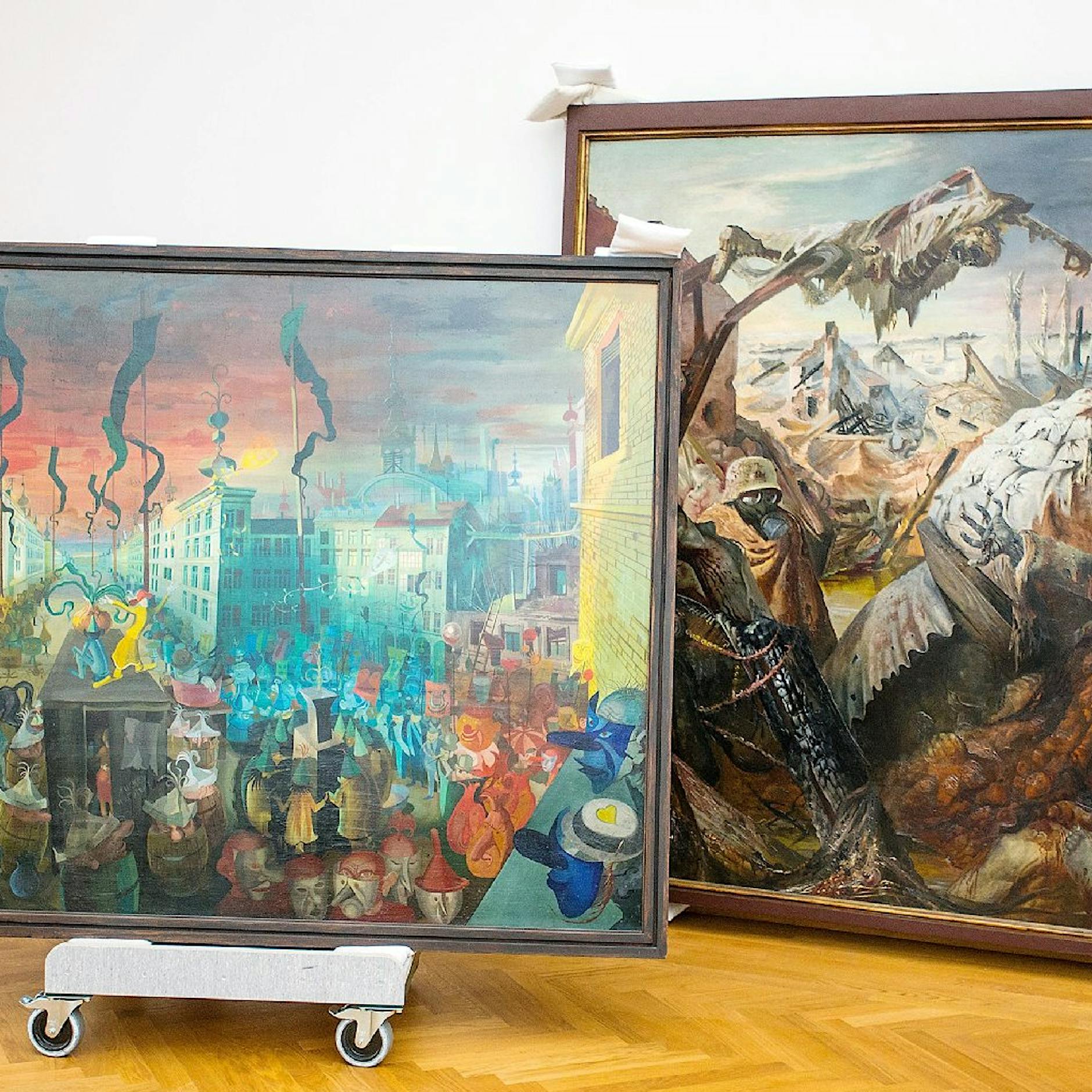 Otto Dix und Hans Grundig: Dresdner Bilderwechsel