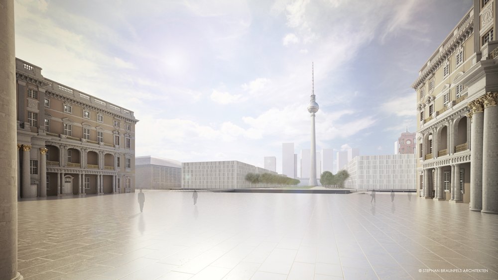 Perspektive Richtung Alexanderplatz