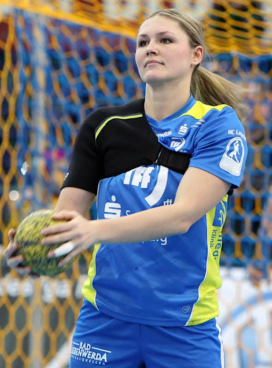 Aufstiegsbereit: Natalie Augsburg.