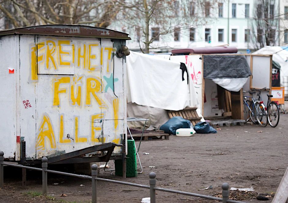 So sieht der Oranienplatz derzeit aus.