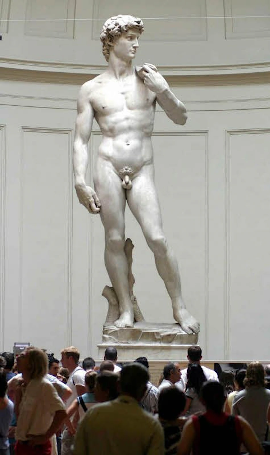 Seinen David hat Michelangelo 1501 bis 1504 aus dem Marmor geholt.