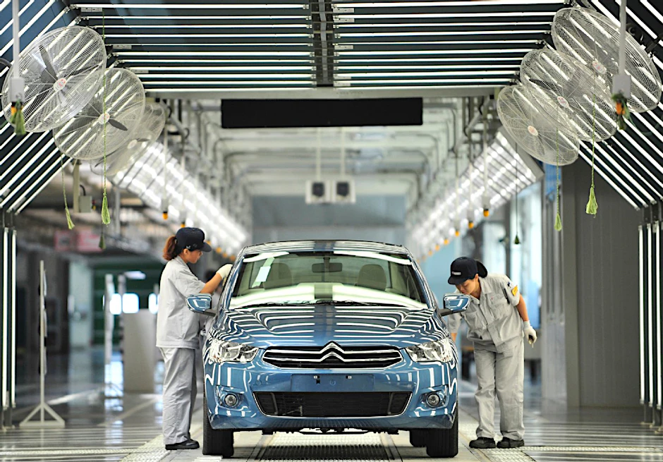 Langjährige Partner: Bereits seit 1992 werden bei Dongfeng in China Autos von Citroën und Peugeot montiert.