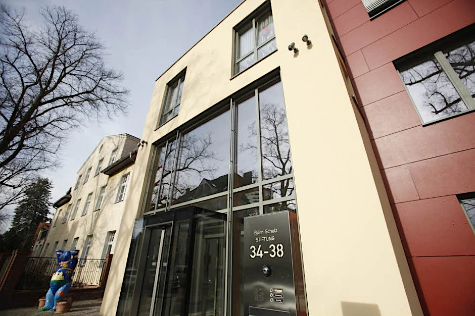 Das Kinderhospiz Sonnenhof in Niederschönhausen. Das Haus bietet Platz für 16 Kinder und Jugendliche.