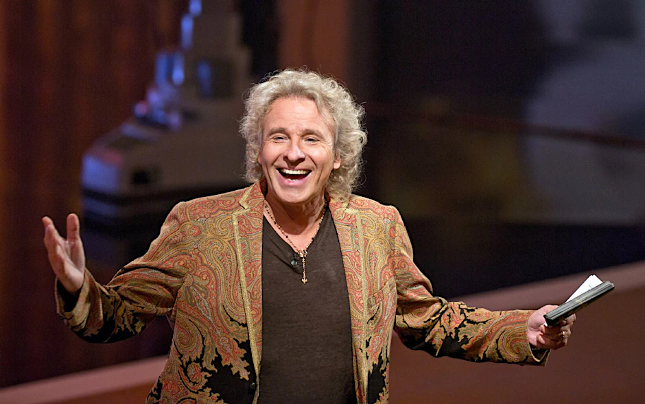 Entertainer Thomas Gottschalk in Aktion.