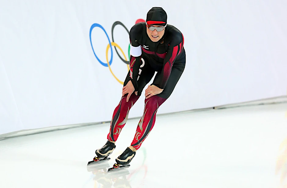 Claudia Pechstein ist über den vierten Platz Platz enttäuscht.