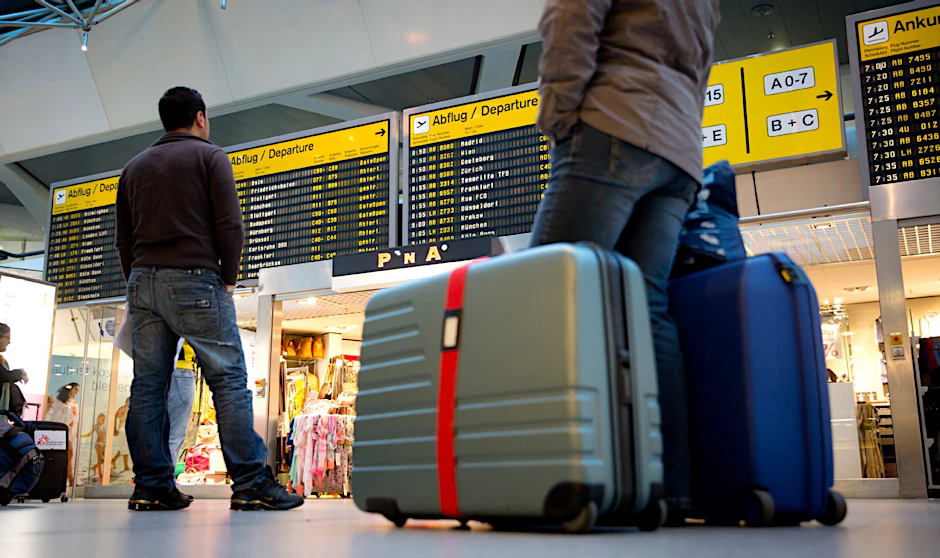 Die Lufthansa streikt.