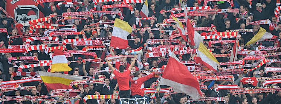 Im Mittelpunkt: Fans von Union Berlin.