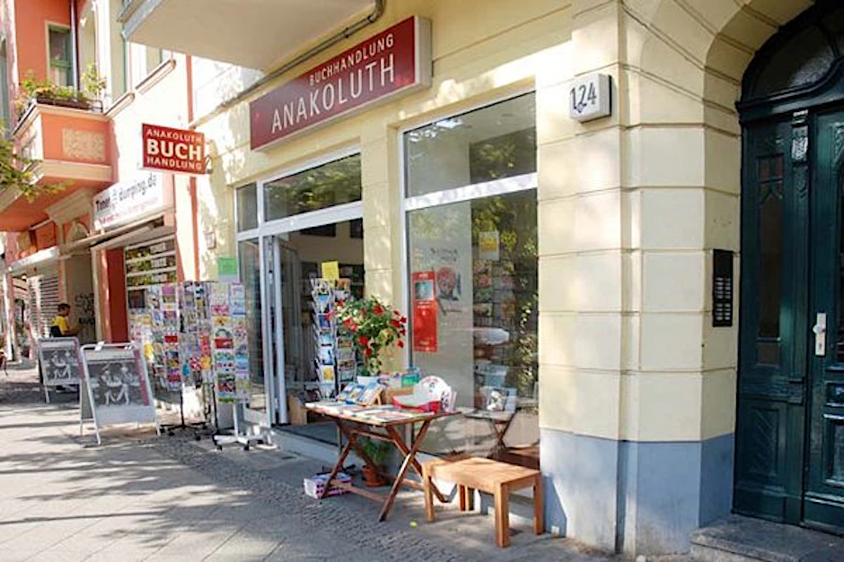 Von Kennern empfohlen: Die Buchhandlung Anakoluth in der Schönhauser Allee 124.