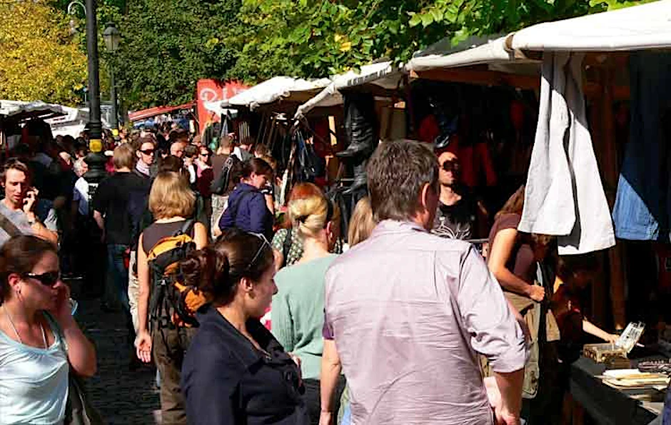 Zu Stoßzeiten kann es schon einmal voll werden auf dem Arkonaplatz.