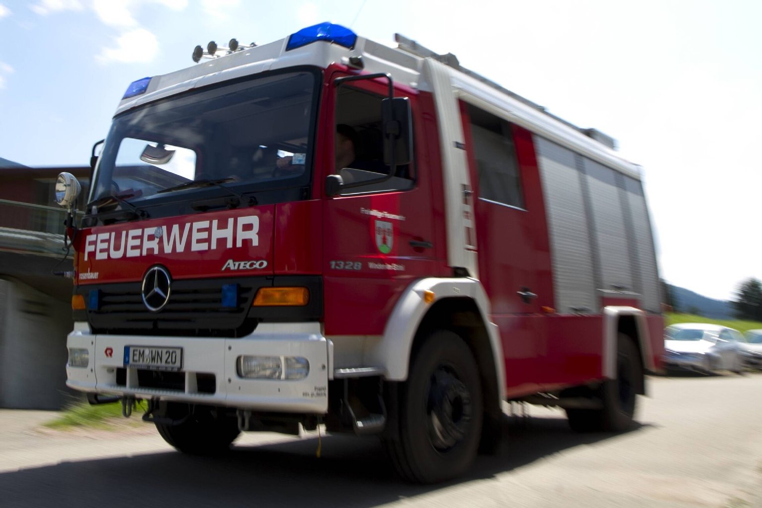 Mehrere Menschen wurden bei dem Brand verletzt.