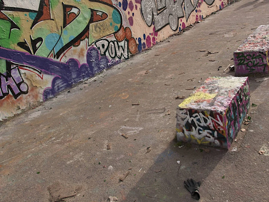 Graffiti im Mauerpark (Archivbild).