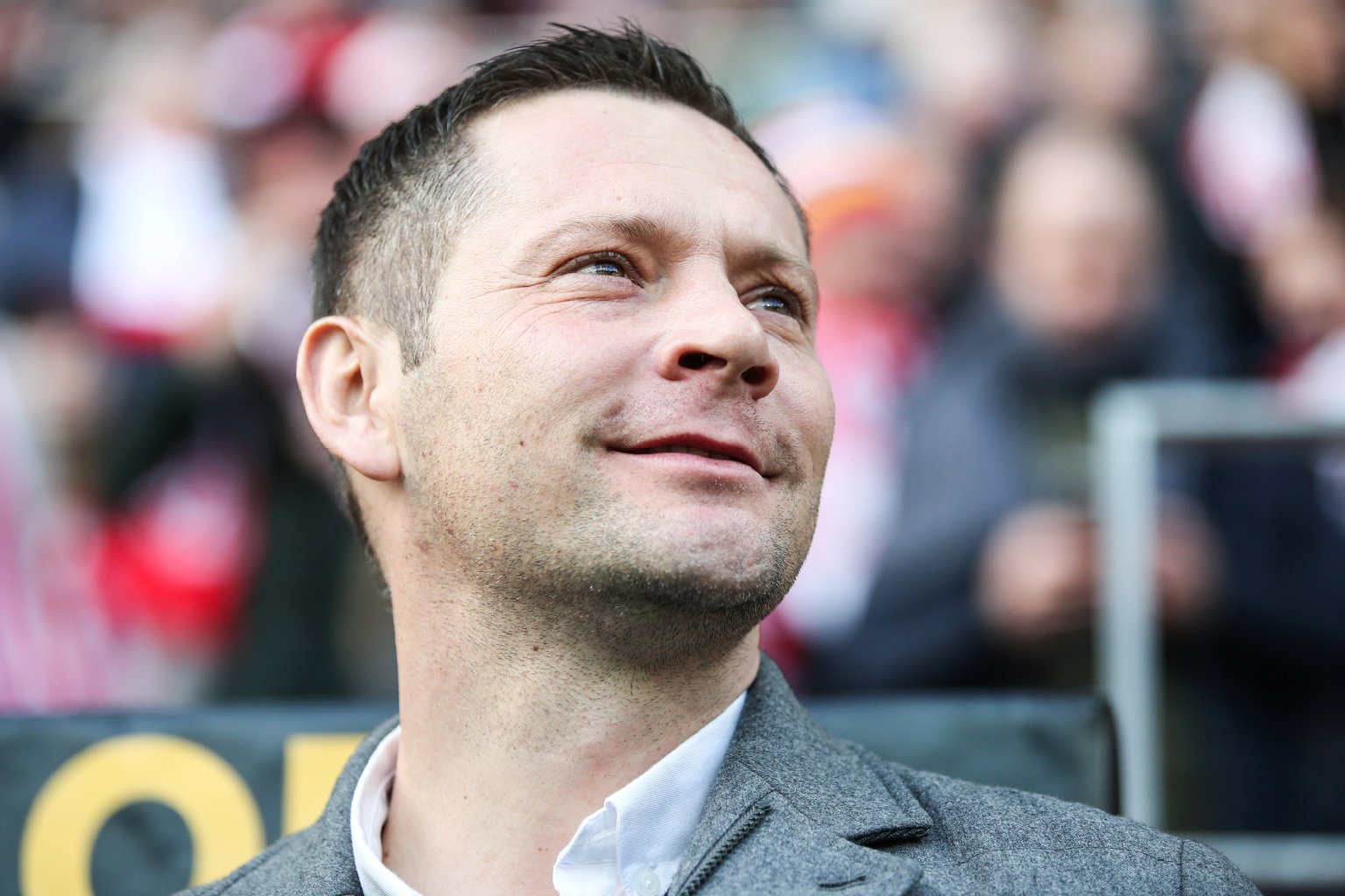 Pal Dardai, Trainer: War schon wieder zufrieden.