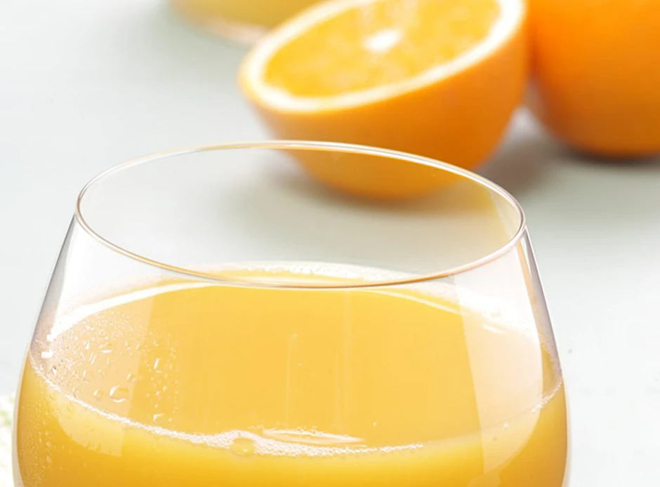Gut für die Gesundheit: ein Glas Orangensaft am Tag.
