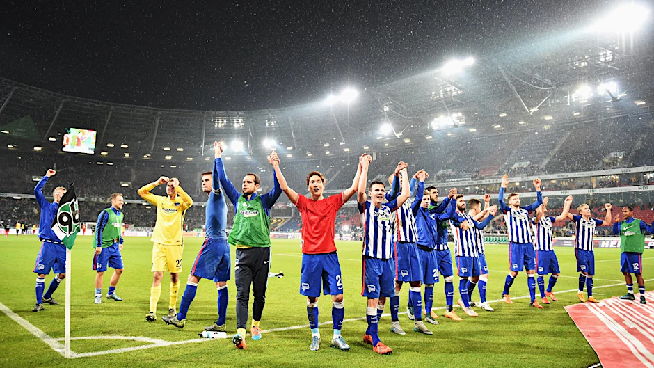 Hertha jubelt.