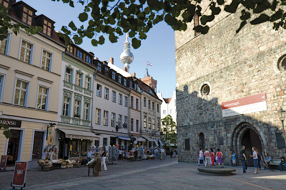 Das Nikolaiviertel ist beliebt bei Berlin-Touristen.