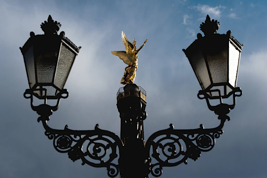Die Siegessäule in Berlin.