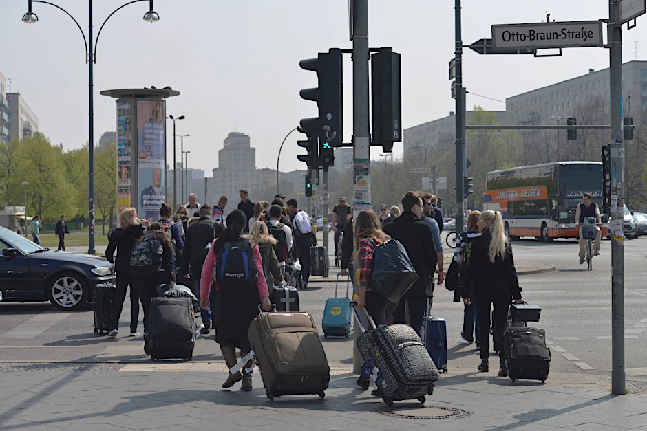 Berlin bleibt weiterhin ein Touristenmagnet.