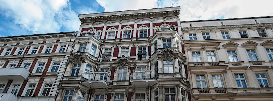 Das verwahrloste Haus Nr. 87 in der Grunewaldstraße.