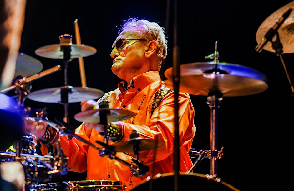„Ich bin alt, aber wir geben unser Bestes“: Ginger Baker in seinem Konzert.