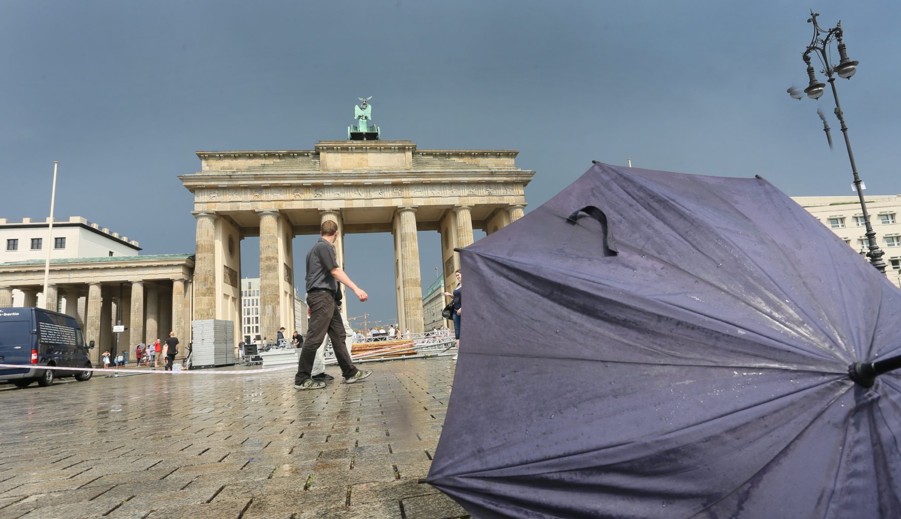 Es ist grau, selten scheint die Sonne
