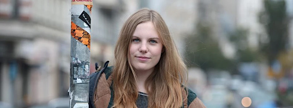 Paula Maschke ist zum Studium nach Berlin gekommen. Sie übernachtet zurzeit beim Bruder.