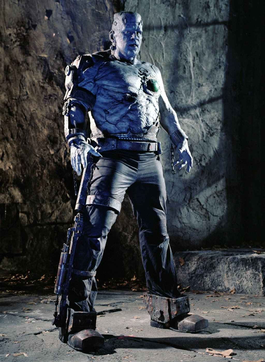 Etwas steifbeinig: Frankensteins Monster aus dem Film „Van Helsing“, 2004.