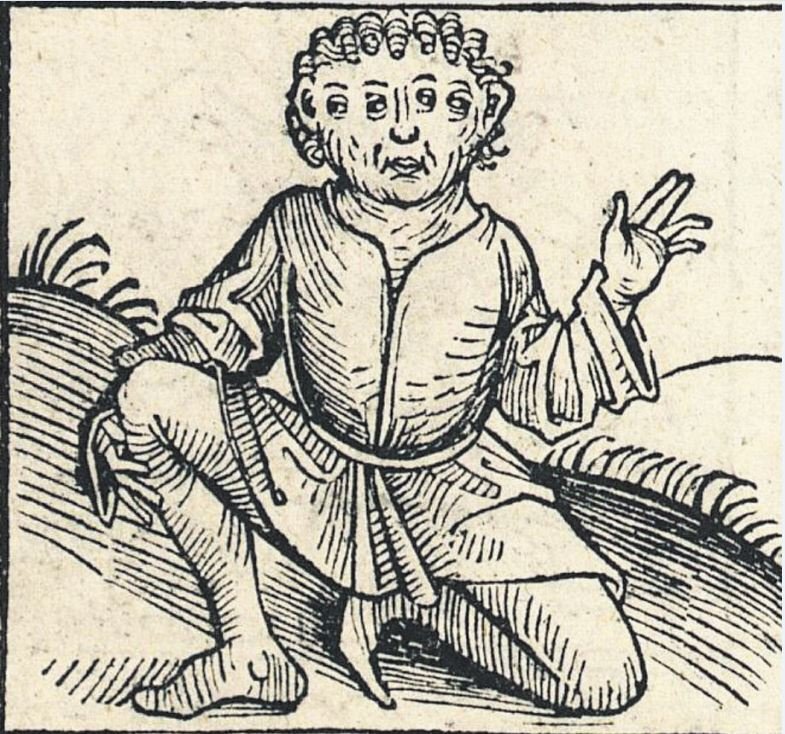 Maritimi Ethiopi – am Meer lebende Äthiopier – sind ein Wundervolk im äußersten Süden Afrikas. Nach mittelalterlicher Auffassung grenzt dort Äthiopien an den Äquatorialozean. Das Volk zeichnet sich durch eine besondere Scharfsichtigkeit aus, die es unter anderem beim Bogenschießen unter Beweis stellt. Erschien das doppelte Augenpaar zunächst als Gleichnis für die ungeheure Sehkraft, so zeigten spätere Bilder – etwa auf mittelalterlichen Karten – tatsächlich vier Augen.
