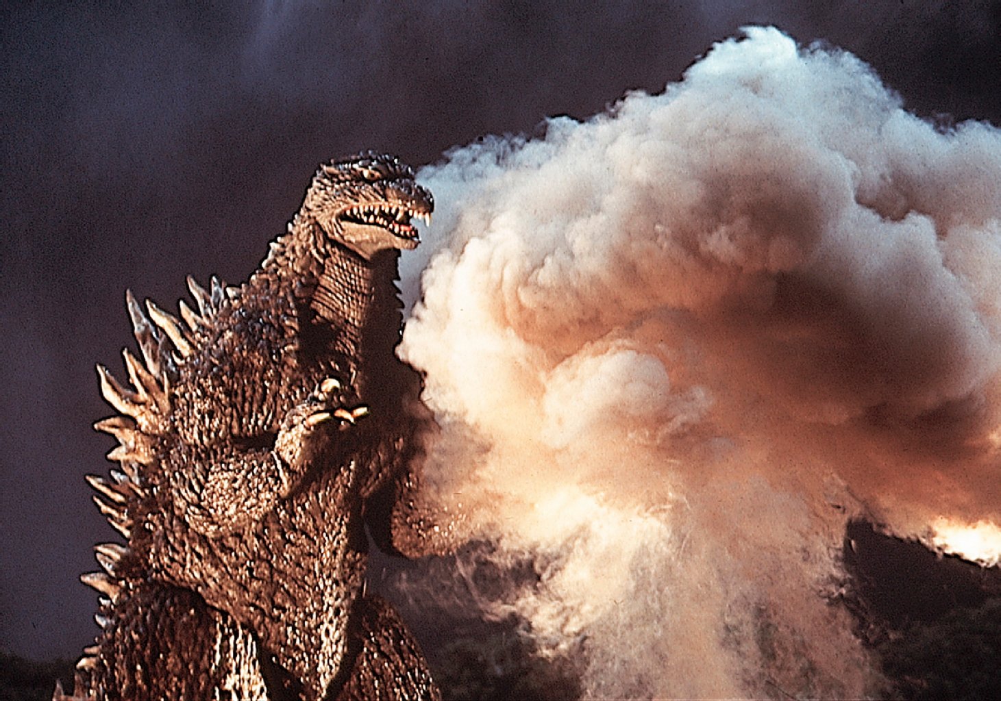 Riesenmonster aus dem japanischen Film „Godzilla: Final Wars“ von 2004.