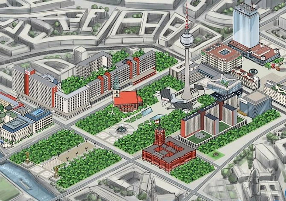Eine grüne Oase am Alexanderplatz - warum nicht?