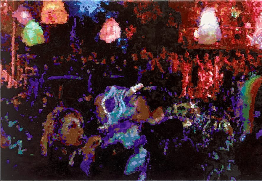 ...und dort wild. Jeder, wie er mag, eben. Zu sehen sind die Gemälde vom 10. Oktober bis zum 14. November in der Galerie Michael Schultz in Berlin-Charlottenburg.