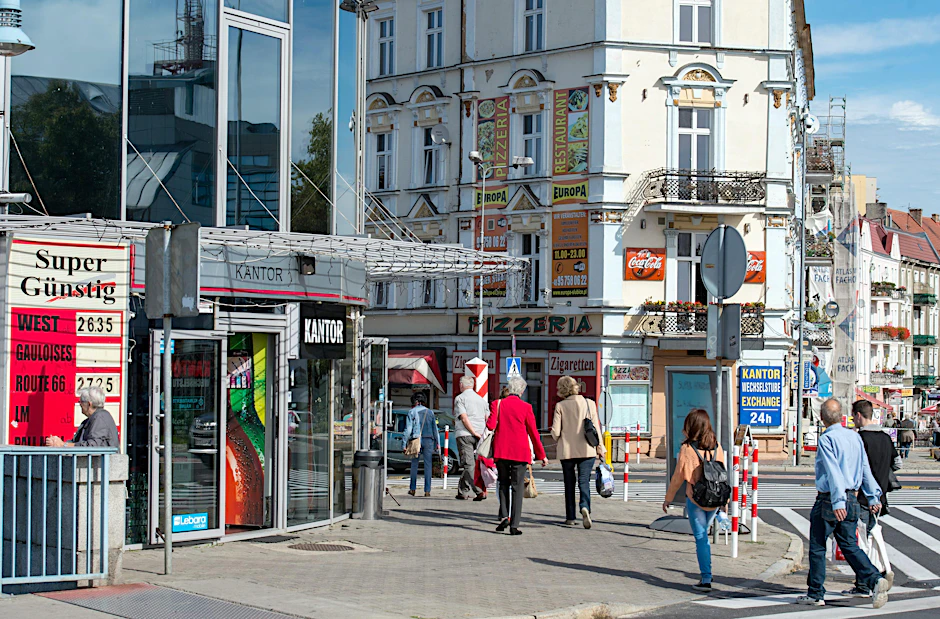 Slubice, Nachbarstadt von Frankfurt (Oder).