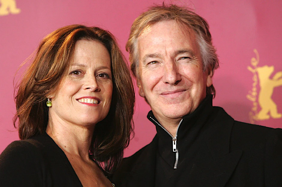 Sigourney Weaver und Alan Rickman.