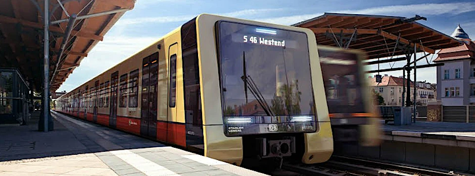 Markante Front: So sollen die neuen S-Bahnen von vorn aussehen.