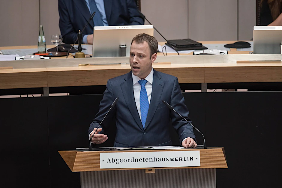 Sozialsenator Mario Czaja (CDU) im Abgeordnetenhaus.