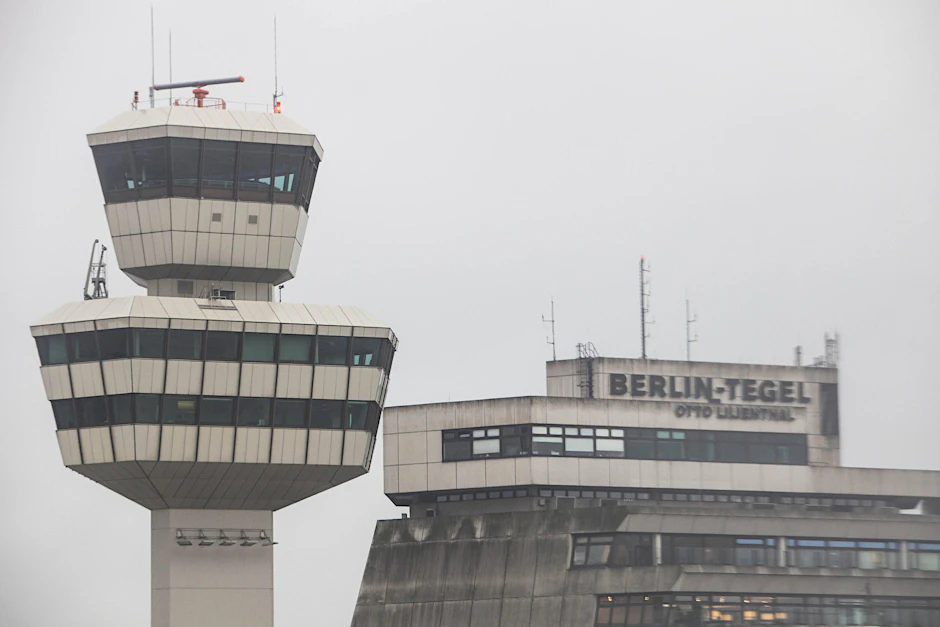 Flughafen Tegel in Berlin.