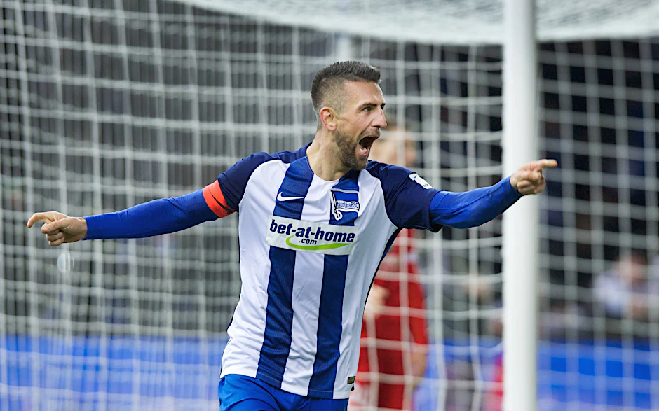 Hertha-Stürmer Vedad Ibisevic.