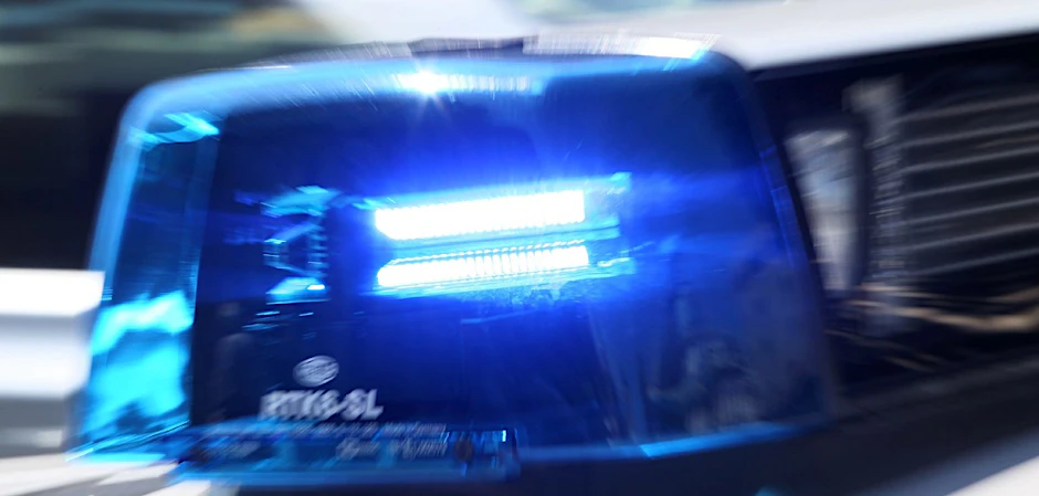 Blaulicht der Polizei (Symbolbild)