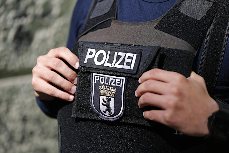 Das Emblem der Berliner Polizei (Symbolfoto).