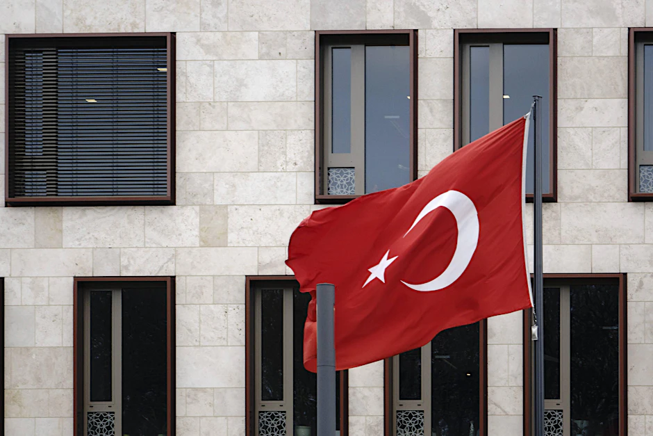 Die türkische Botschaft in Berlin.