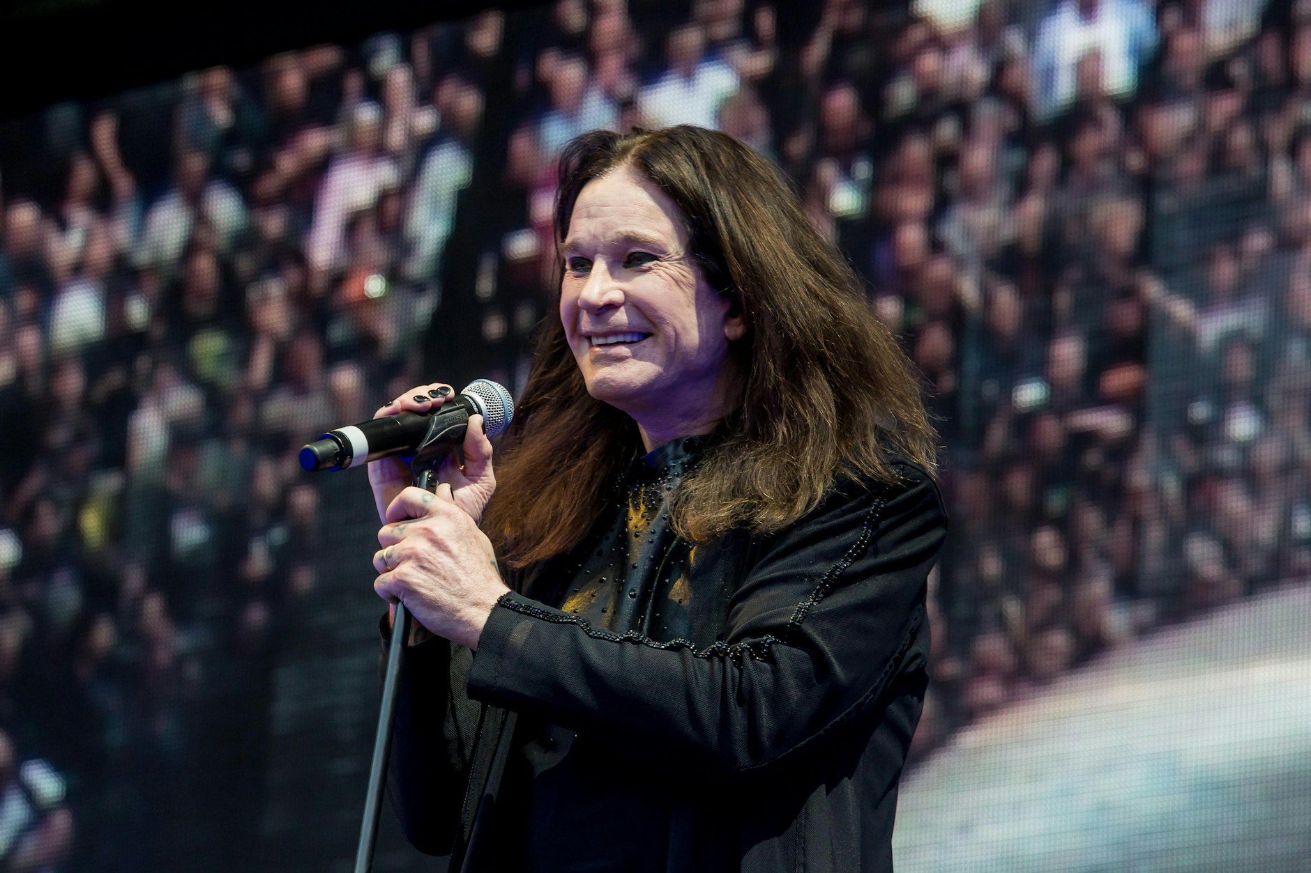 Ozzy Osbourne wurde 76 Jahre alt.