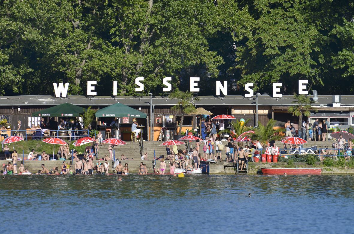 Sonnenlaune in Weißensee.