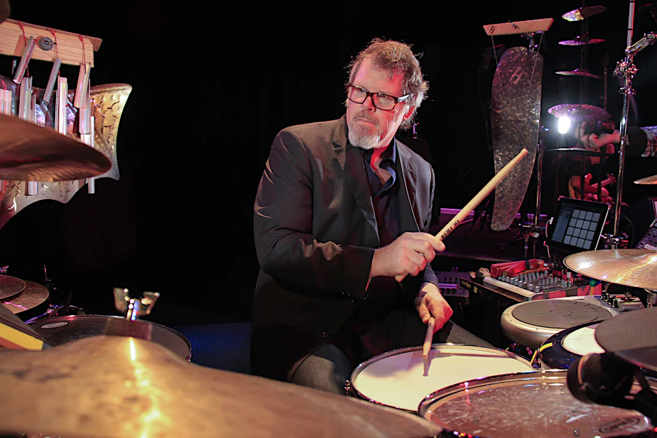 Schlagzeuger Pat Mastelotto.