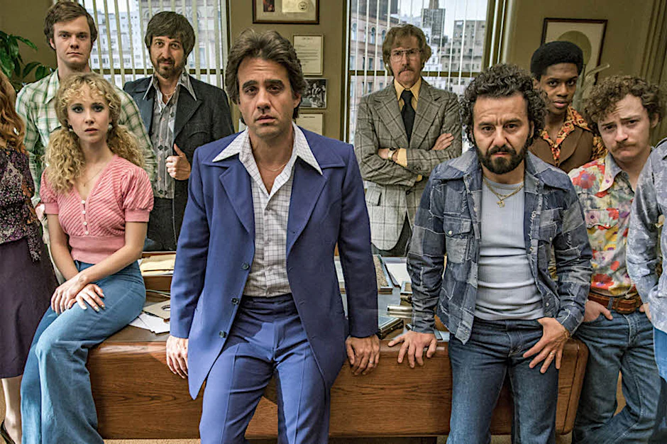 Label-Chef Richie Finestra (Bobby Cannavale, Mitte) und seine Mitarbeiter.
