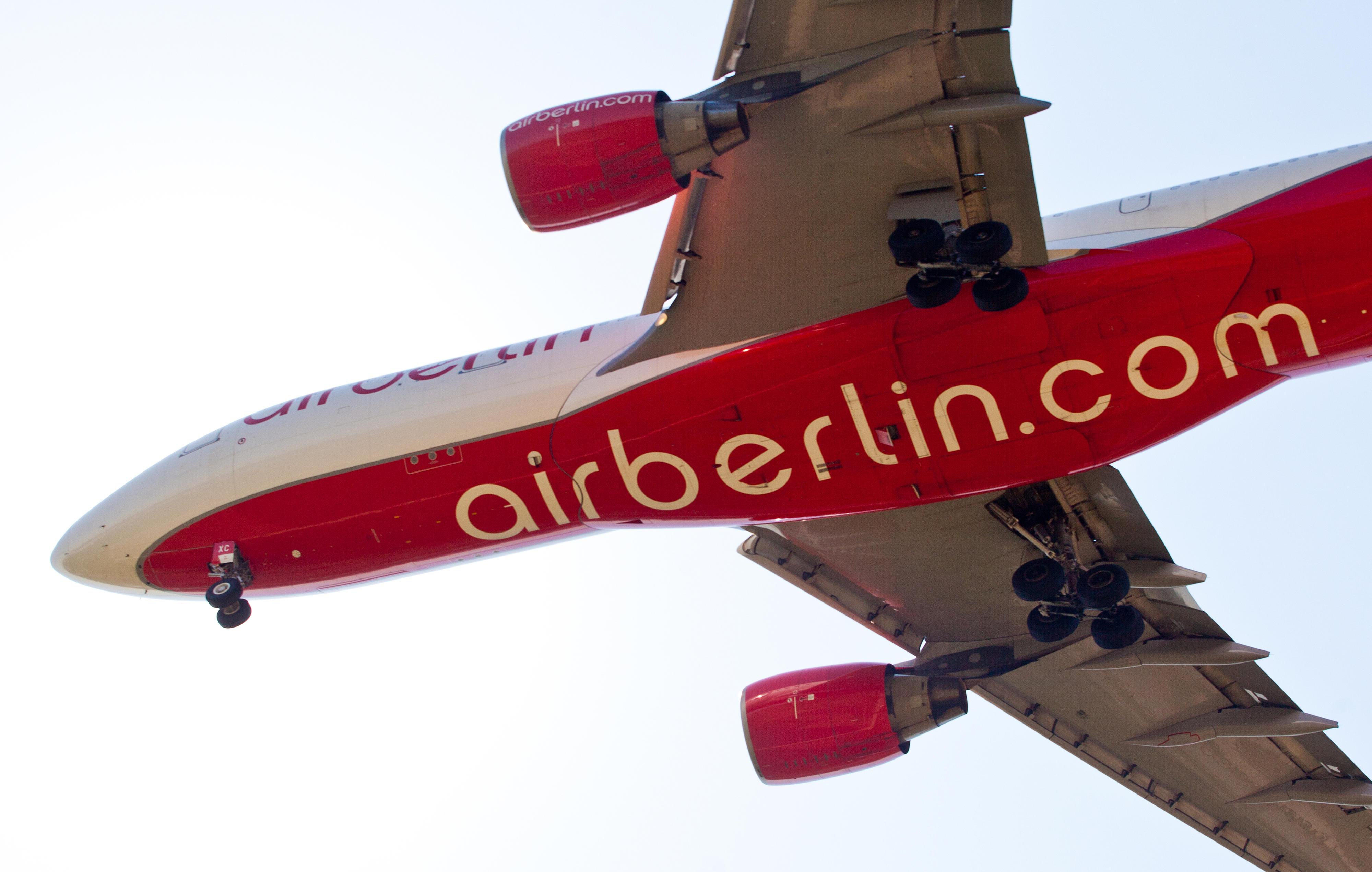 Eine Maschine von Air Berlin.