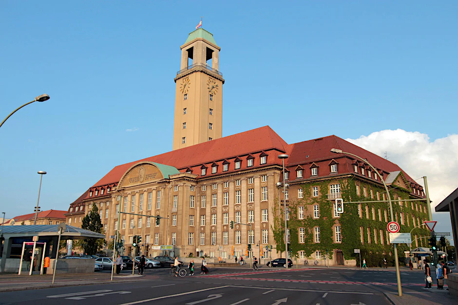 Das Rathaus von Spandau.