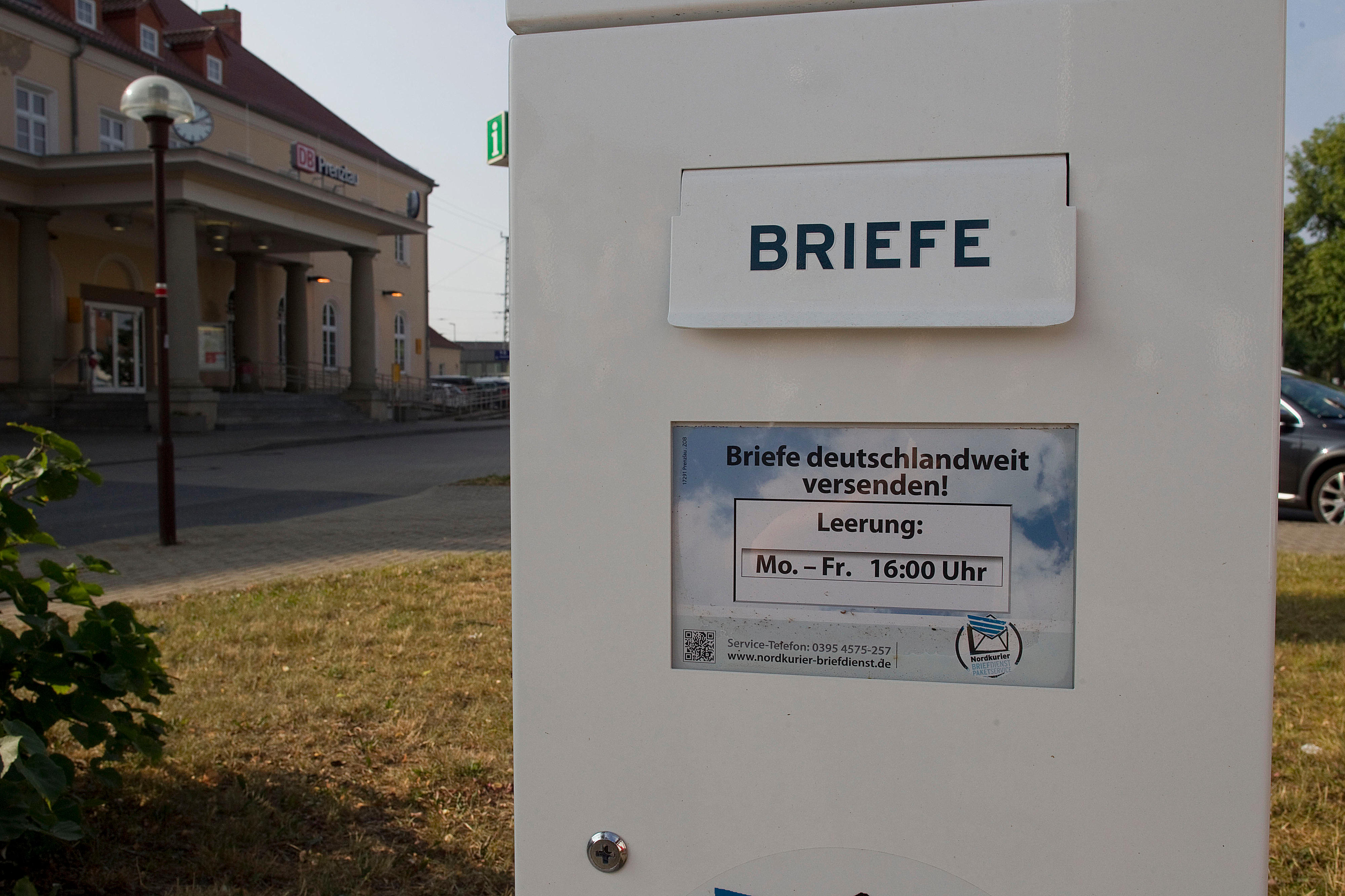 Auch die Post wird in der Uckermark zum Teil per Kombibus geliefert.