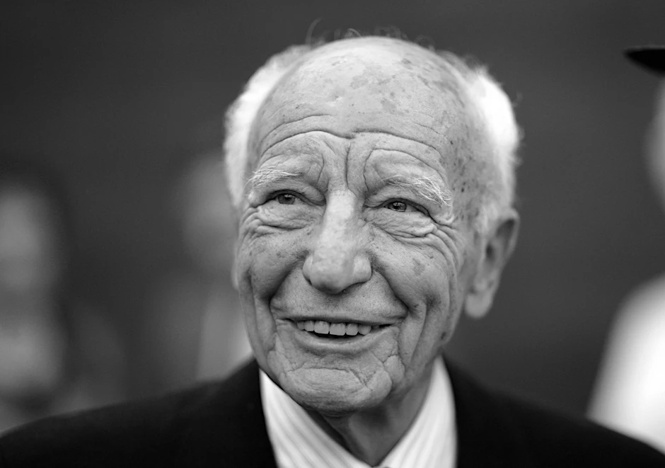 Der frühere Bundespräsident Walter Scheel, aufgenommen am 20.10.2006. Er starb am 24.08.2016 mit 97 Jahren.