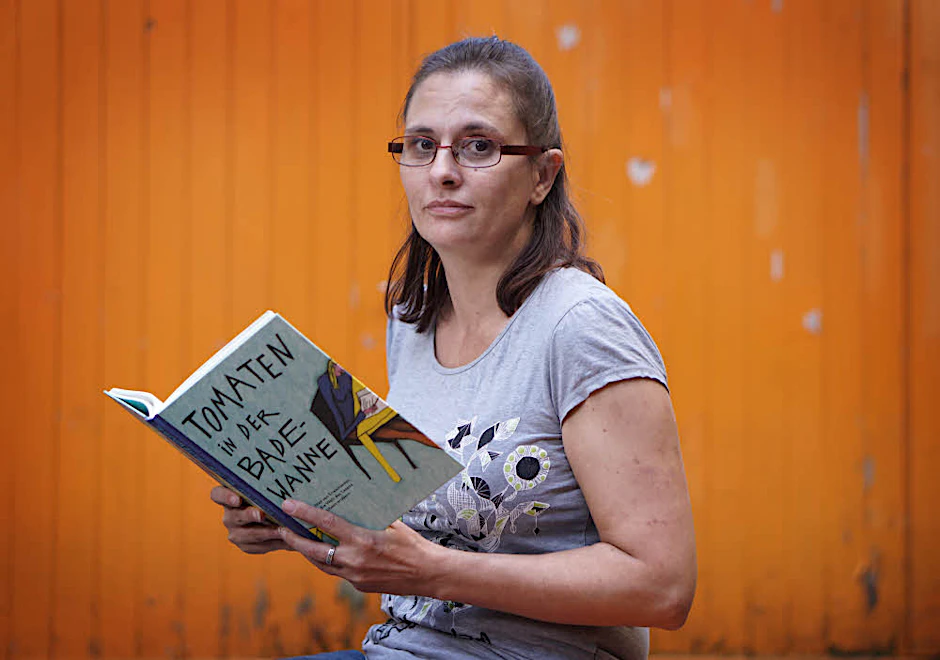 Marion Karakelle liest am Freitag eine ihrer Geschichten vor.